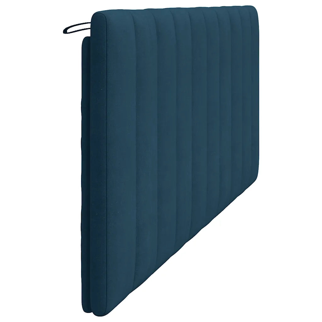 Cuscino Testiera Hanko Blu 200 cm in Velluto 374693