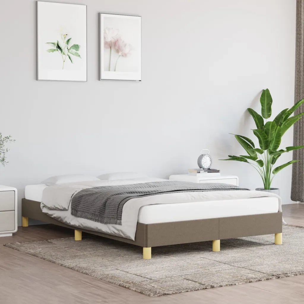 Giroletto senza Materasso Tortora 120x200 cm Tessuto 346806