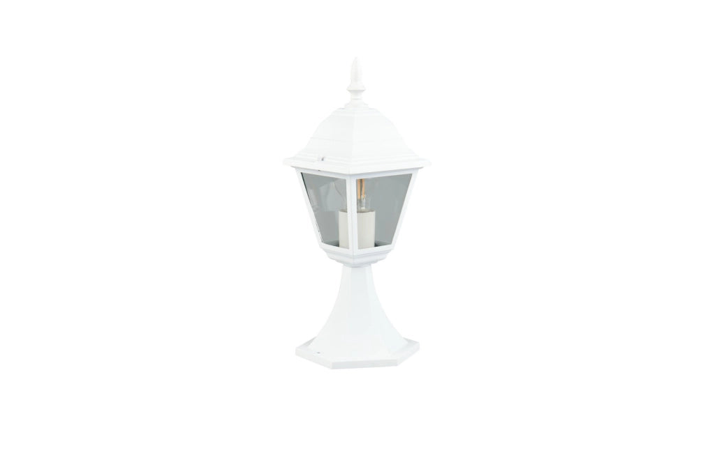 Paletto da giardino LIVENZA bianco E27 IP44 Trio