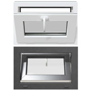 Finestra per Soffitta RISOR 60 x 40 cm PVC e Vetro Antracite CFW8986042