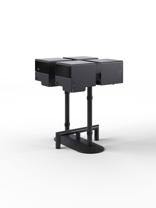 Portarifiuti Quadruplo su Base Coperto con Serratura con 4 Reggisacco 85x78x107,5 cm Grigio Antracite