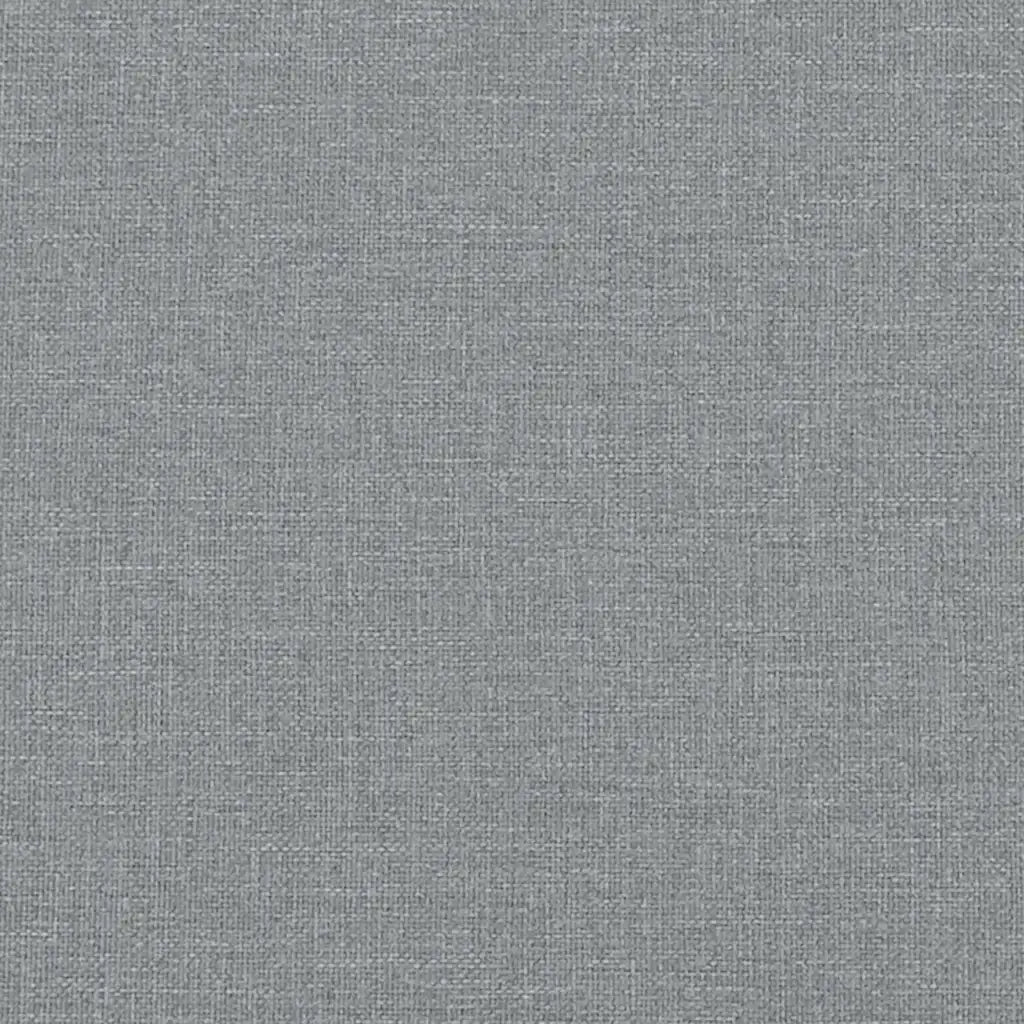 vidaXL Poltrona reclinabile in tessuto grigio chiaro