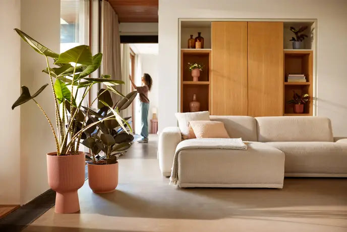 Vaso Elho Vibes Fold Coupe 30 cm – Eleganza Moderna in Stile Coppa Colore: Rosa