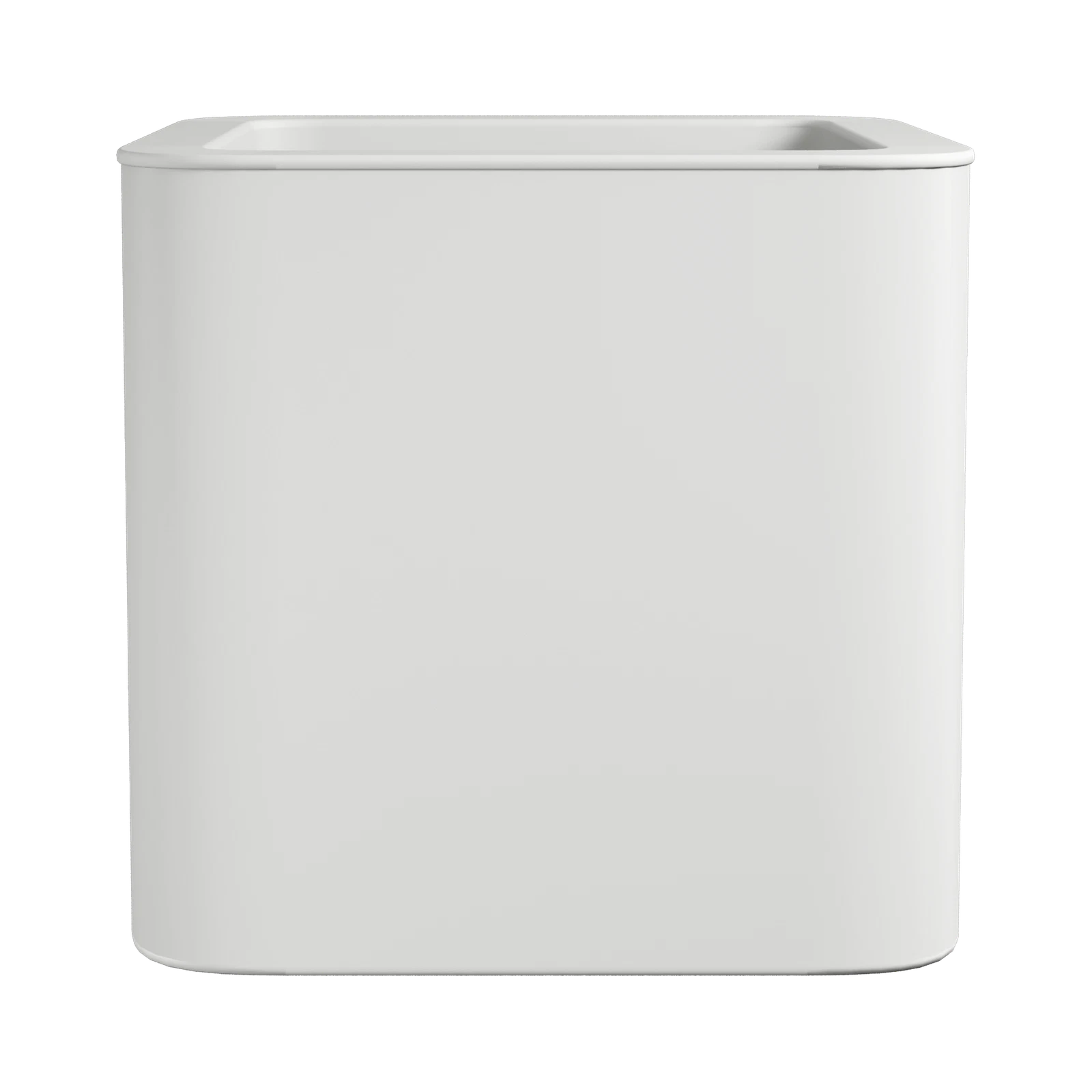 Vaso Elho Jive Square 40 cm – Design Moderno e Minimal per la Tua Casa Colore: Bianco