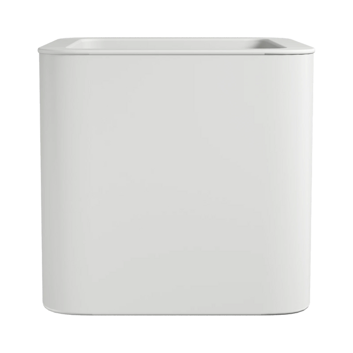 Vaso Elho Jive Square 40 cm – Design Moderno e Minimal per la Tua Casa Colore: Bianco