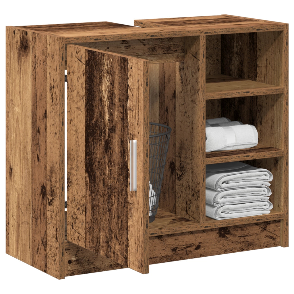 Mobile lavabo Legno Antico 63x29x55 cm