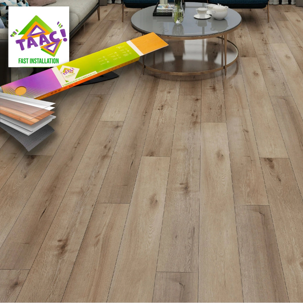 TAAC! il Maxilistone SPC in Polvere di Pietra ULTRAREAL Fast-click 6mm (sp.5+1,0)  1524x228mm ALNITAK (prezzo al m²)