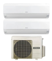 Climatizzatore Condizionatore Hitachi Dual Split Inverter Serie Performance 5+5 con RAM-33NP2B R-32 Wi-Fi Optional 5000+5000