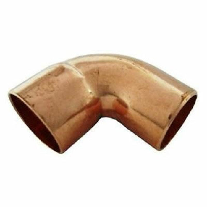 Gomito 90 in rame a saldare m/f d.18 b08m2v16xt