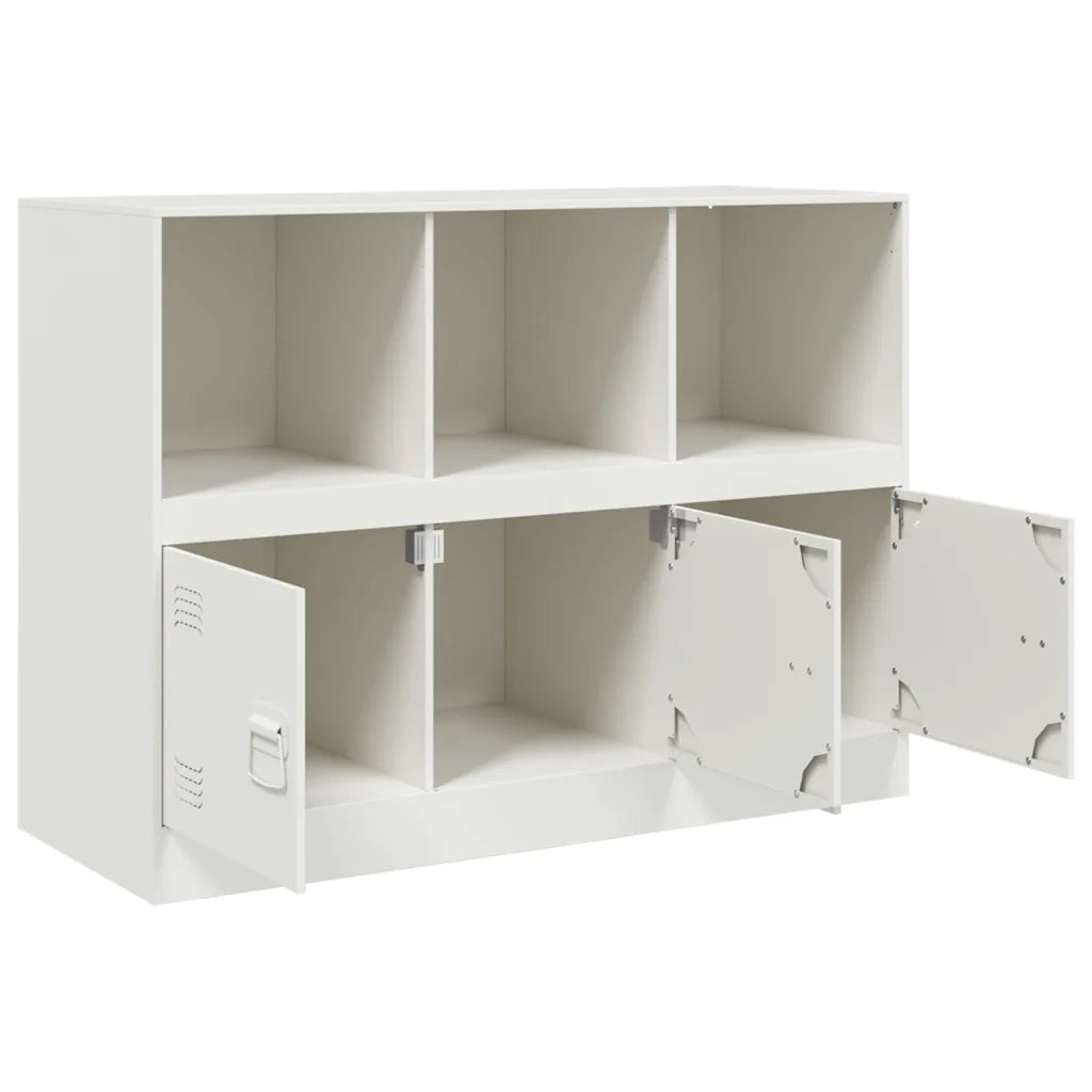 Credenza-Buffet-Armadio da cucina Rosa 99x39x73 cm in Acciaio 706746