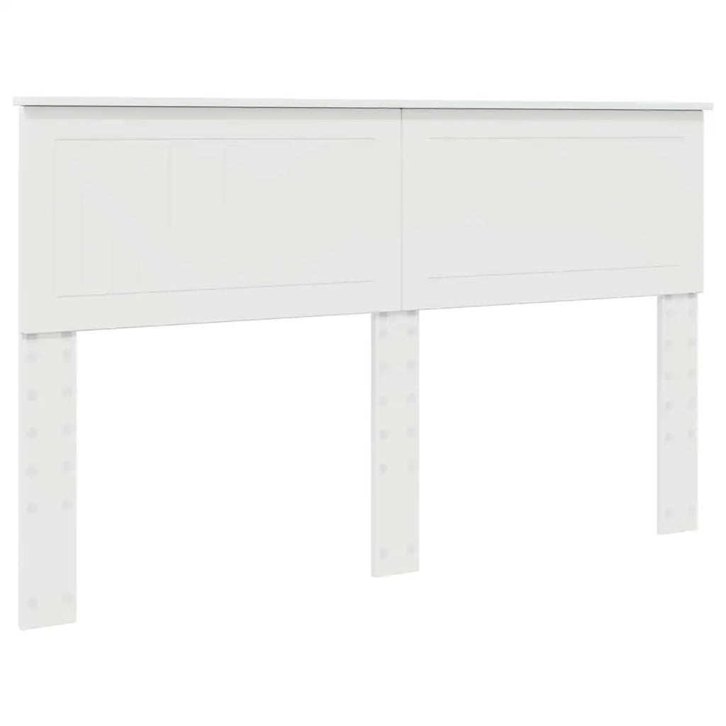Testiera-Testata-Testiera Decorativa Bianco Lucido 150 cm Legno multistrato 741522