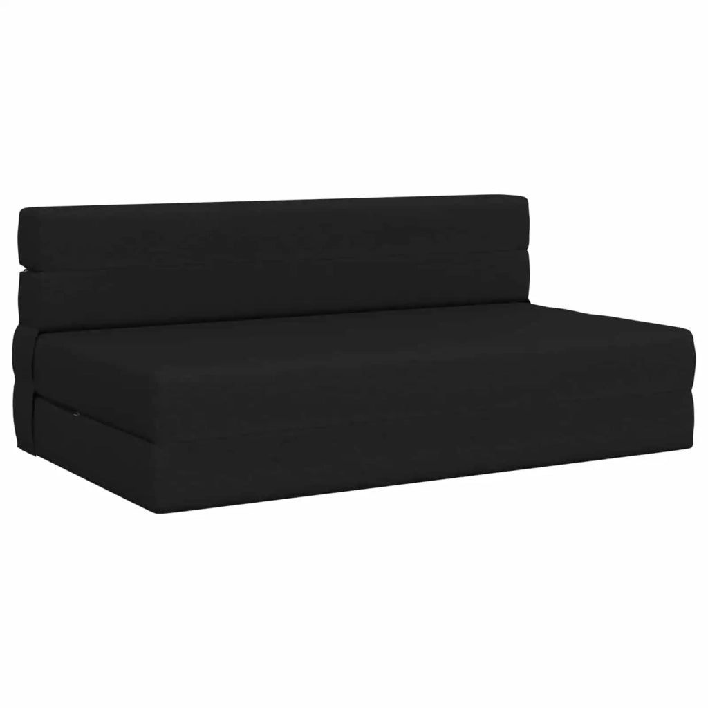 Divano Letto Pieghevole Nero 152 x 86,5 x 60 cm Tessuto 900121
