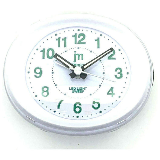 Lowell, Sveglia Analogica, Silenziosa, Metallo, con Illuminazione