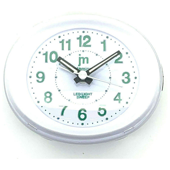 Lowell, Sveglia Analogica, Silenziosa, Metallo, con Illuminazione