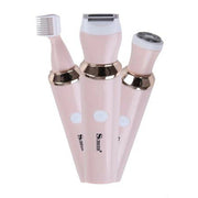 DEPILATORE EPILATORE RASOIO TRIMMER SOPRACCIGLIA RICARICABILE GAMBE DONNA SK-219