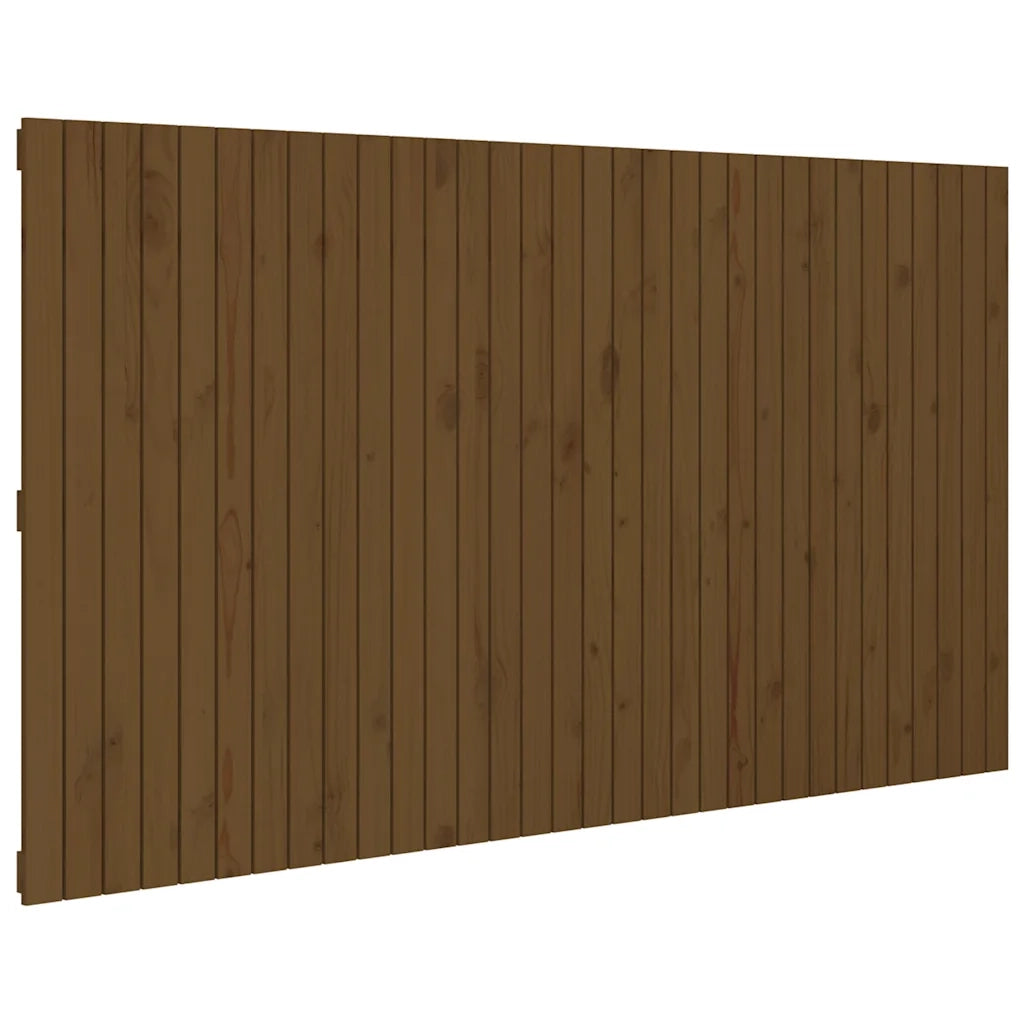 Testiera da Parete Ambra 204x3x110 cm in Legno Massello di Pino 824931