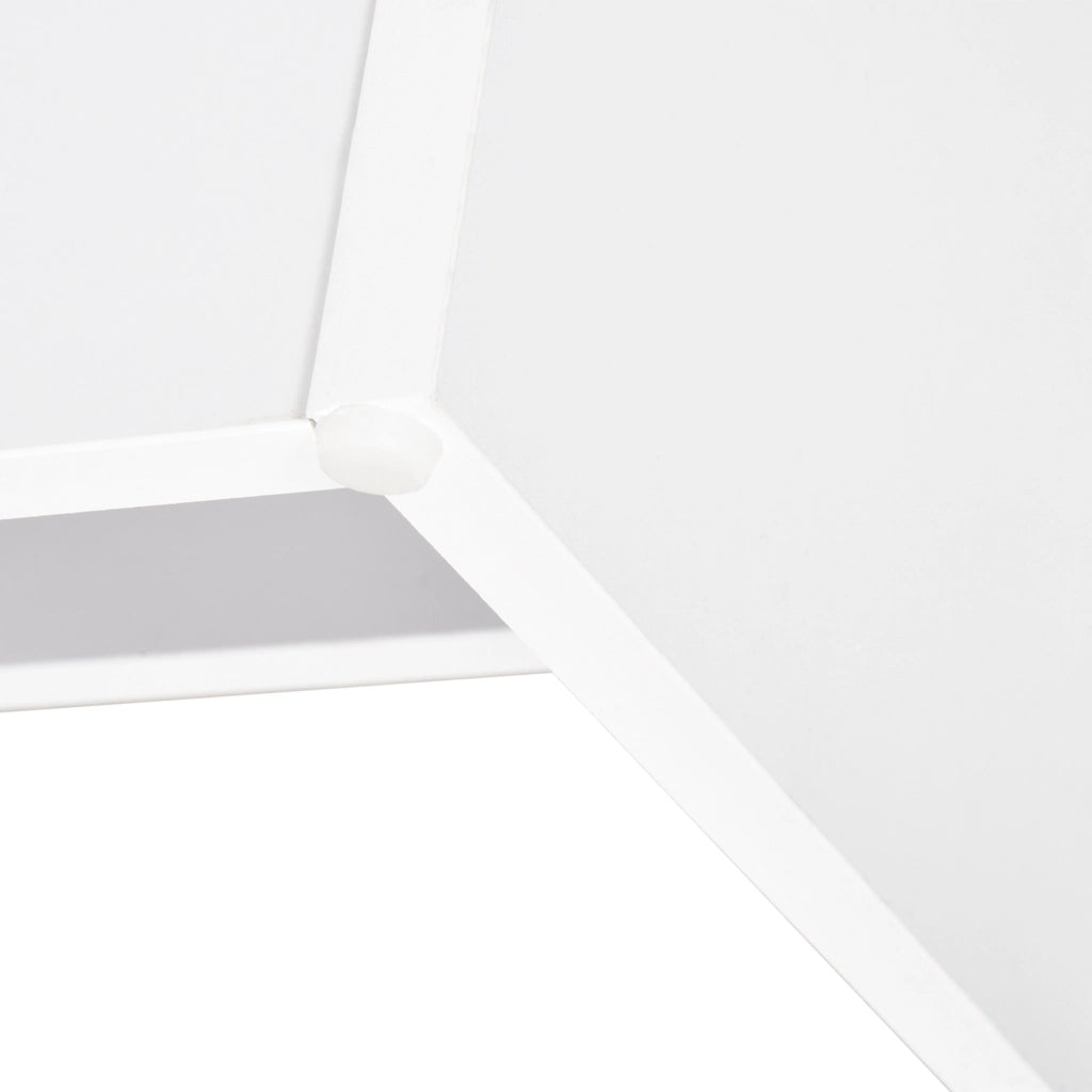 Armadio per Scarpe ¨C zephmum ¨C Legno Quercia Bianco 2 Ante 2 Compartimenti