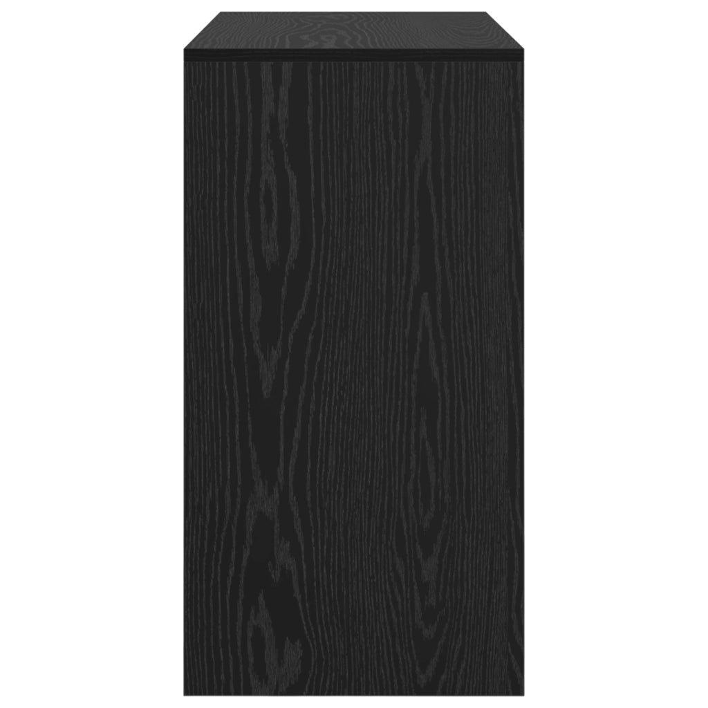 Scrivania Rovere Nero Legno Ingegnerizzato 90 x 40 x 76 cm