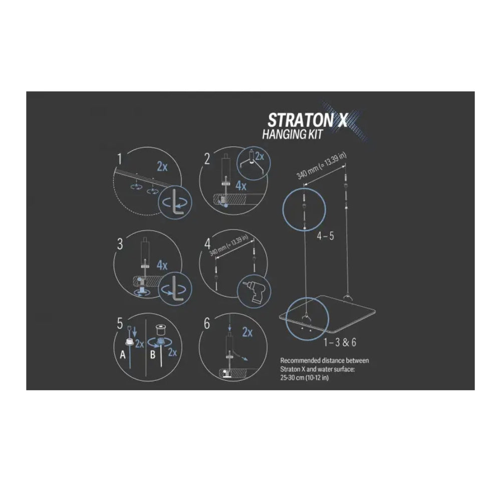 ATI Hanging Kit per Straton X - kit di sospensione al soffitto