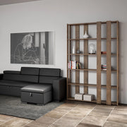 Composizione Libreria Small E Kato 6R 8 fasce lunghe - Noce