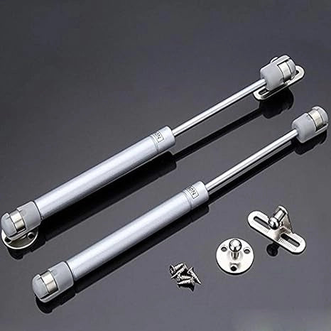 Molle a Gas 150N 2 PZ pistone a gas per ante Ammortizzatore per Cucina e Mobili Pneumatico Braccetto supporto di sollevamento automatico Peso massimo 15 Kg