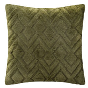 Cuscino Embrod Mara kaki 45x45 cm