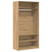 Armadio Rovere Artigianale 100x50x200 cm in Legno Multistrato CFW5963473