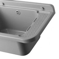 Pilozzo a muro in resina da 50 cm grigio