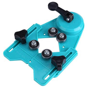 Kit di foratura 4-80 mm - Cerca fori regolabile - Attrezzo di fissaggio - Trovatore di spazi - Precisione alta - Materiale in plastica di alta qualità - Precisione di foratura precisa