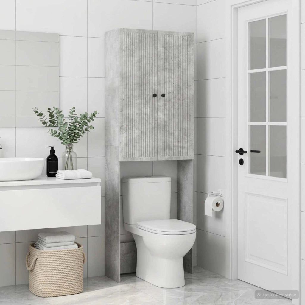 Mobile Bagno EDE Grigio Cemento 66 x 25,5 x 190 cm 896038