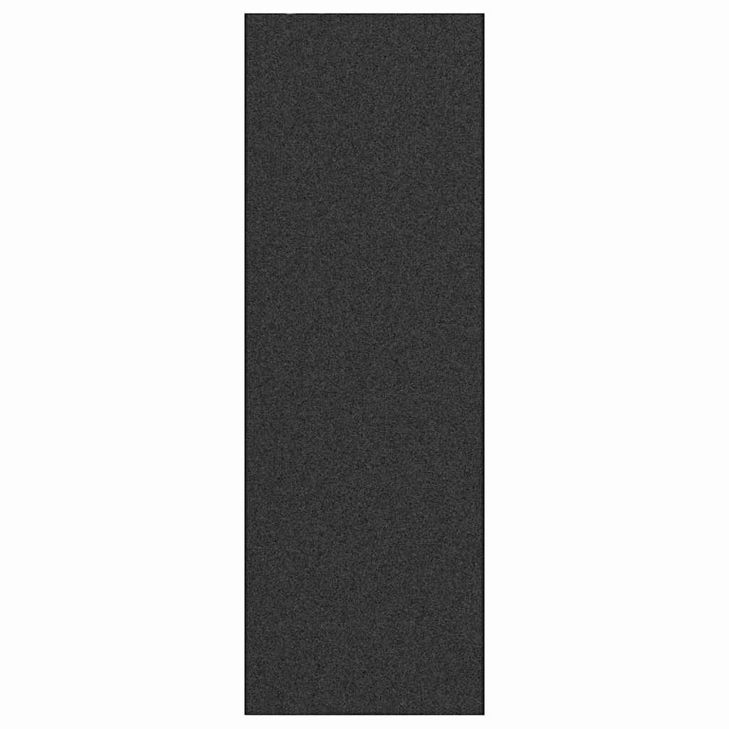 Zerbino d'ingresso moderno rettangolare 120 x 350 cm con fondo antiscivolo stile contemporaneo in poliammide antracite 02_0057970