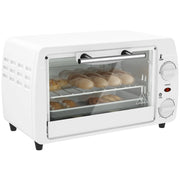 Forno Elettrico da Tavolo 10L ¨C Xylo ¨C 750W 230¡ãC Timer Bianco 36,5x26x22cm