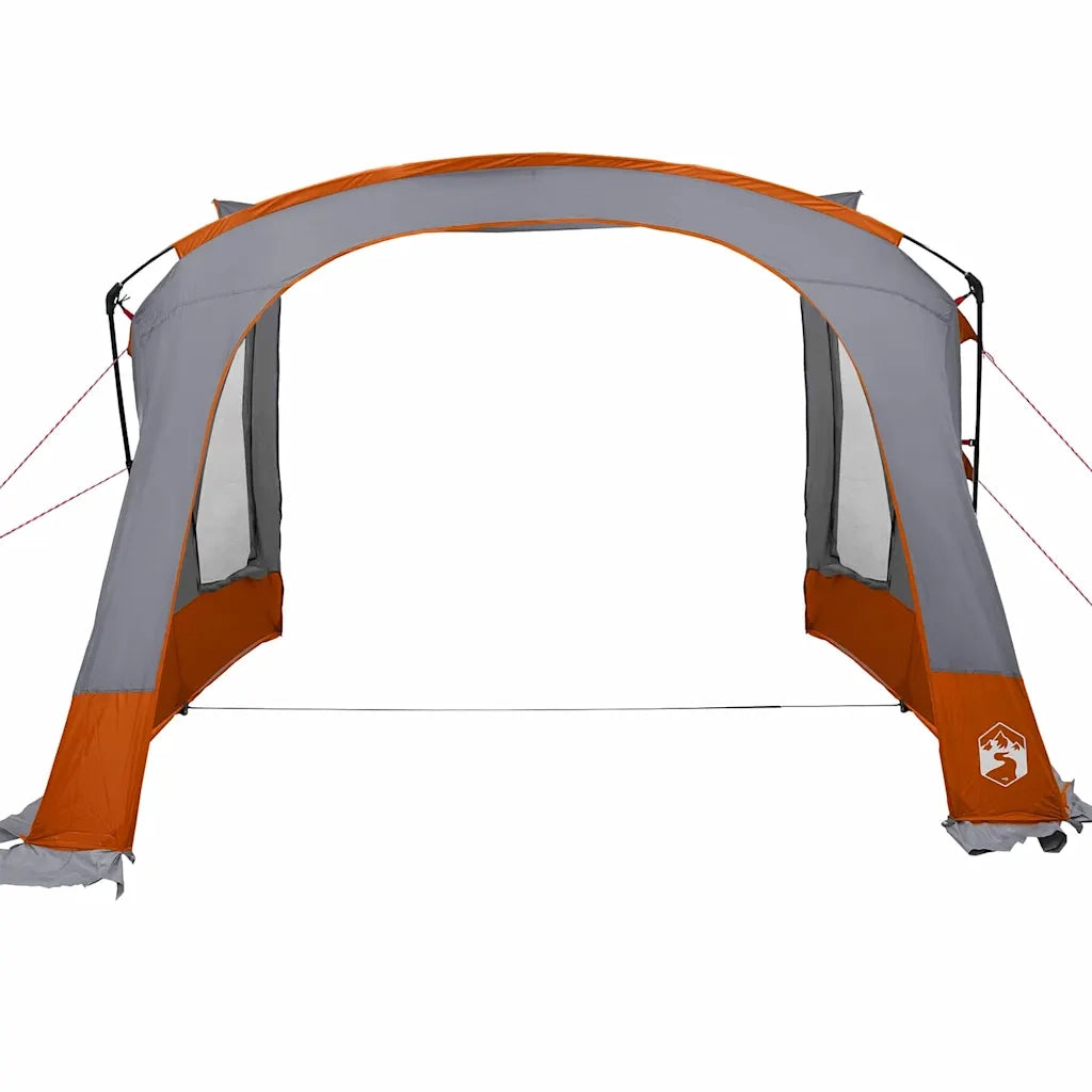Tenda da Carovana per 3 Persone con tetto Grigio e arancione 42001082