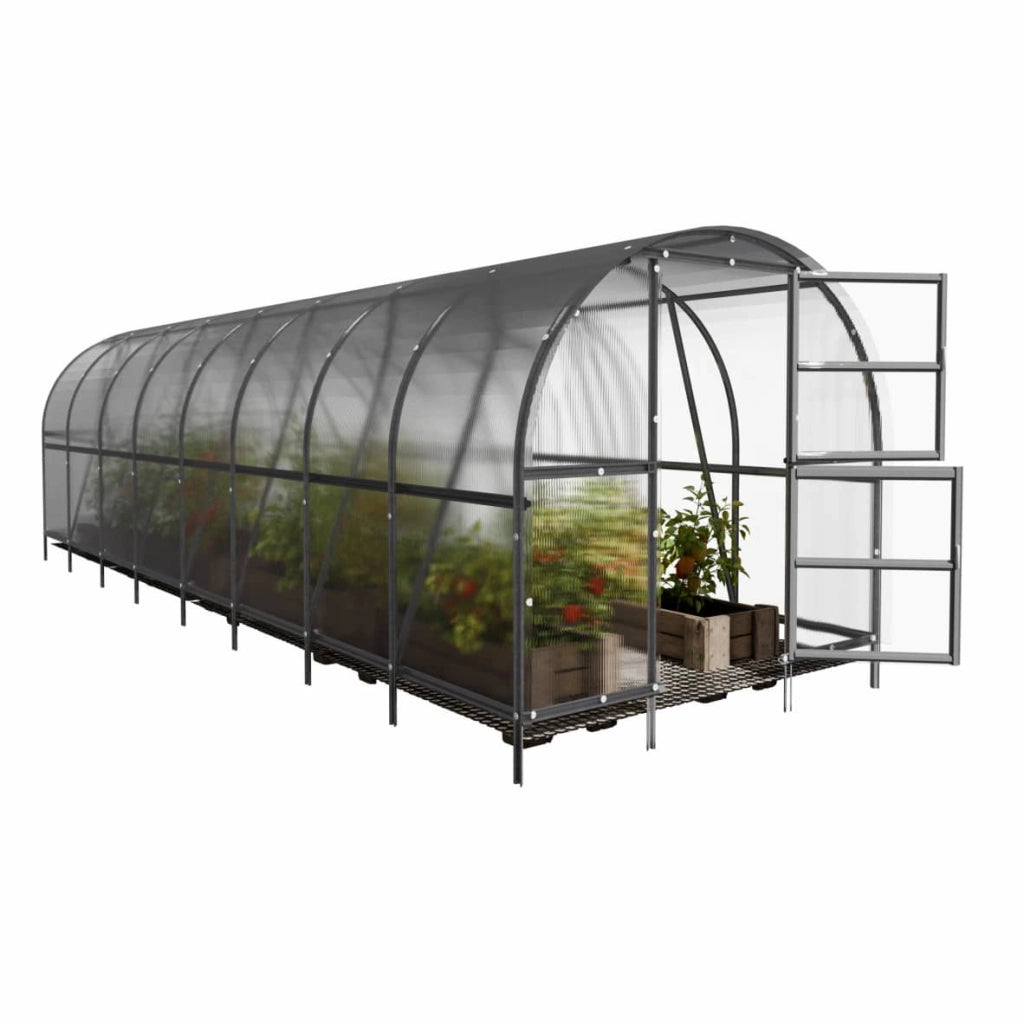 Serra da giardino KLASIKA BALTIC LT 3 x 8 m (24 m²), 4 mm con rivestimento in policarbonato
