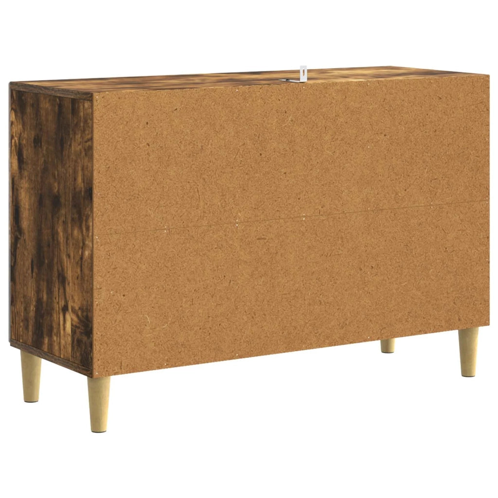 Credenza Rovere Fumo 89 x 34,5 x 60 cm Legno ingegnerizzato 895120