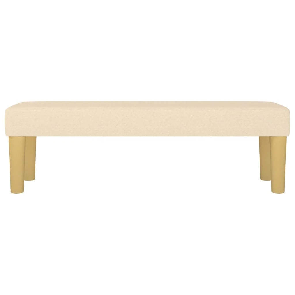 Panca 100 x 30 x 30 cm tessuto crema 02_0010479