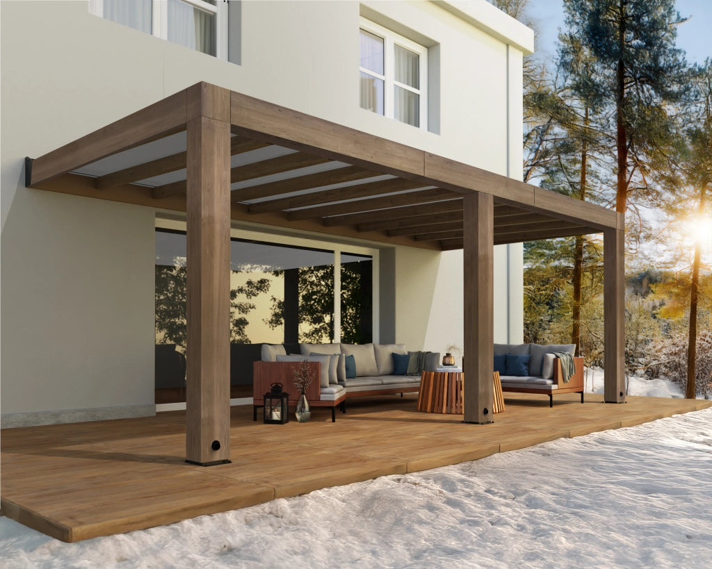Pergola Helsinki 3X6 m Pergola in legno di cedro