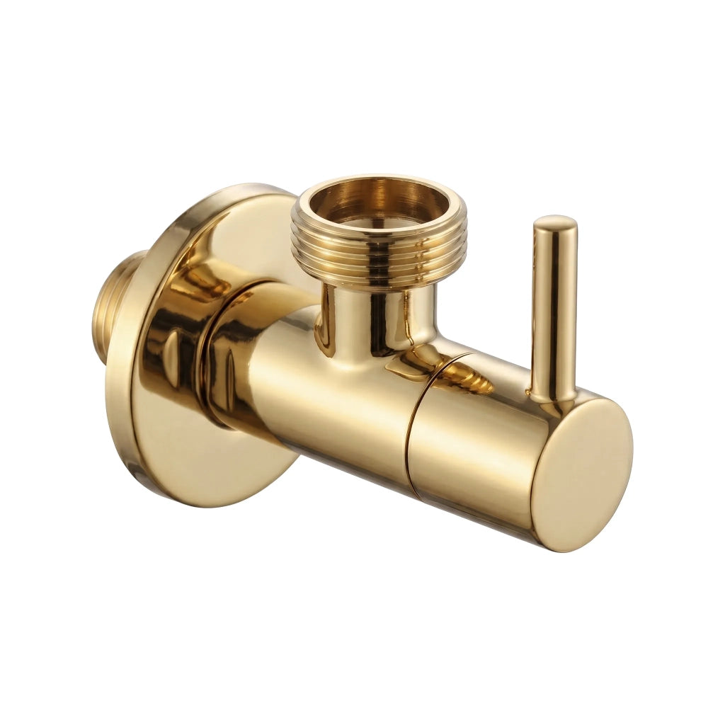 Valvola Ad Angolo 1/2" X 3/4" Gold
