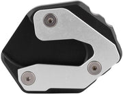 Sostegno di Ricambio per Bicicletta con Base Antiscivolo - Lato Bicicletta - In Alluminio CNC - Nero/Argento - Nuovo di Fabbrica - Facile da Installare