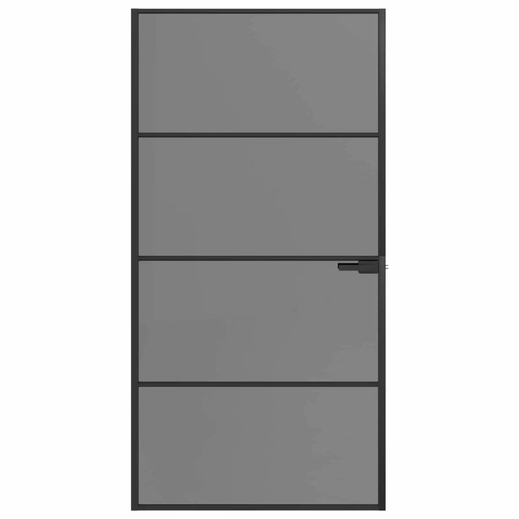 Porta Interna 102,5 x 201,5 cm Vetro Temperato e Alluminio 42054104