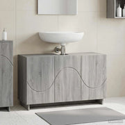 Mobile da bagno Sonoma grigio 101 x 41 x 58 cm 8011627