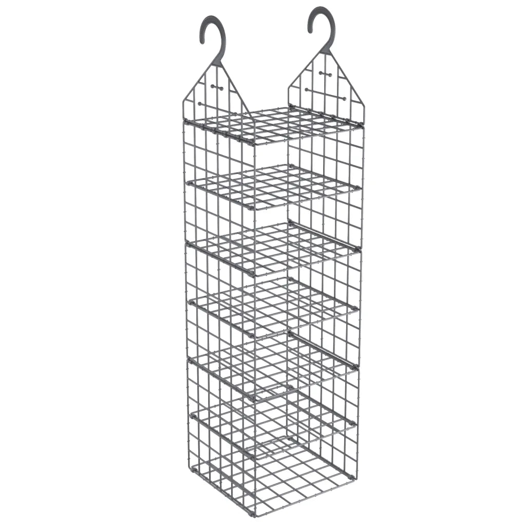 Organizer per Armadio da Appendere con 7 Ripiani 2 pz CFW3913810