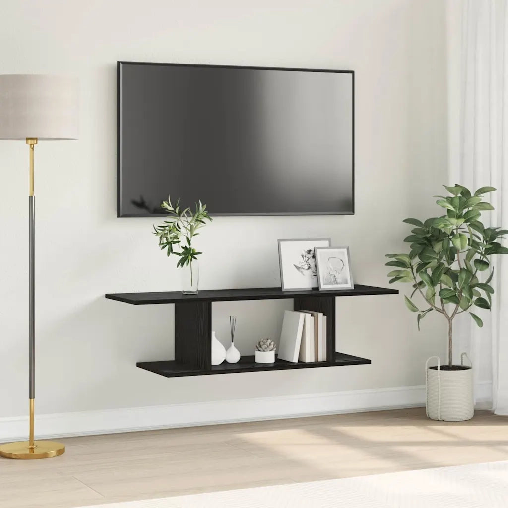 Set mobile TV 103 x 30 x 26,5 cm Nero Legno ingegnerizzato 875175