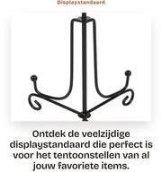 Supporto Display di Alta Qualità in Acciaio - Sostegno per Fotografie - Supporto per Carte da Visita - Standaard di Display - Supporti per Fotografie - Design Moderno