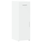 Buffet credenza cassettiera mobiletto mobile contenitore organizer cucina soggiorno salotto 30 x 42,5 x 93 cm legno ingegnerizzato bianco 02_0030226