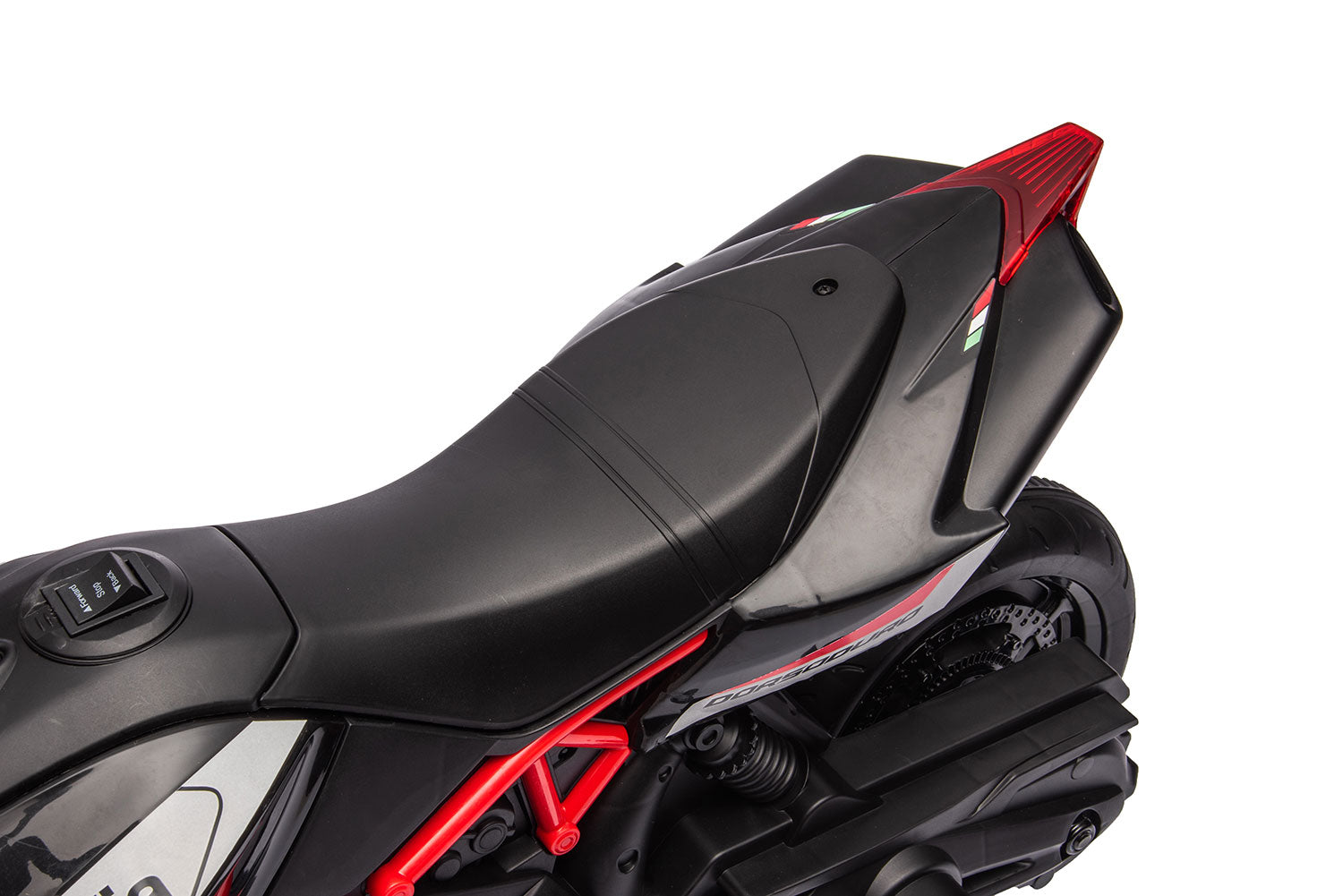 Moto Elettrica per Bambini 6V Aprilia Dorsoduro Small Nera