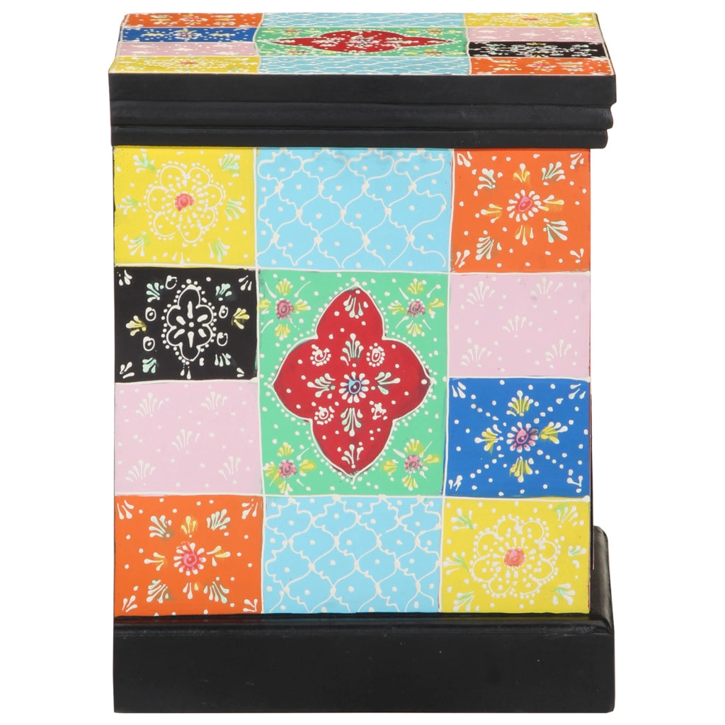 Comodino  Multicolore 40x35x45 cm Legno ingegnerizzato