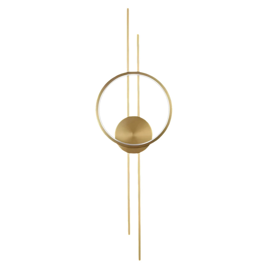 Applique Da Parete Led App1781-w Brush Gold