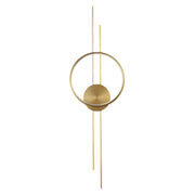 Applique Da Parete Led App1781-w Brush Gold