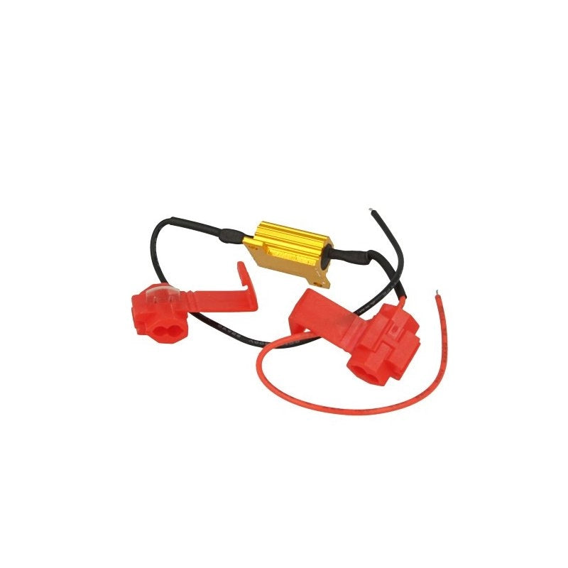 2 Pezzi Resistenza Filtro per Lampada LED T10 T11 W5W C5W C10W 10W 15 Ohm No Errore per Luci Posizione e Targa